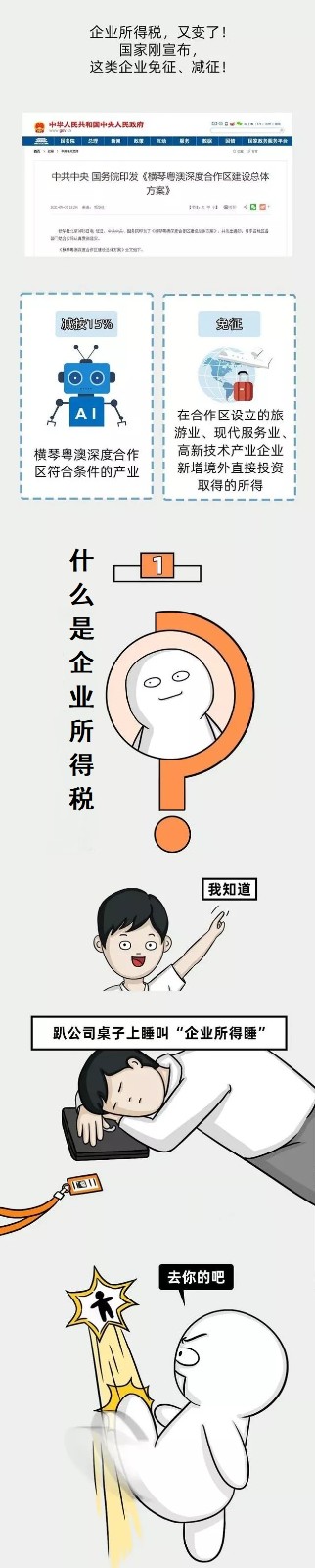 企業(yè)所得稅新規(guī)，這類企業(yè)免征、減征！